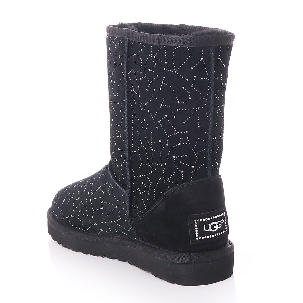 UGG SHORT CONSTELLATION BIG GIRL GLITTER BOOTS 4